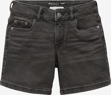 TOM TAILOR Regular Shorts in Grau: predná strana