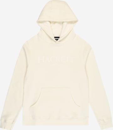 Hackett LondonSweater majica - bijela boja: prednji dio