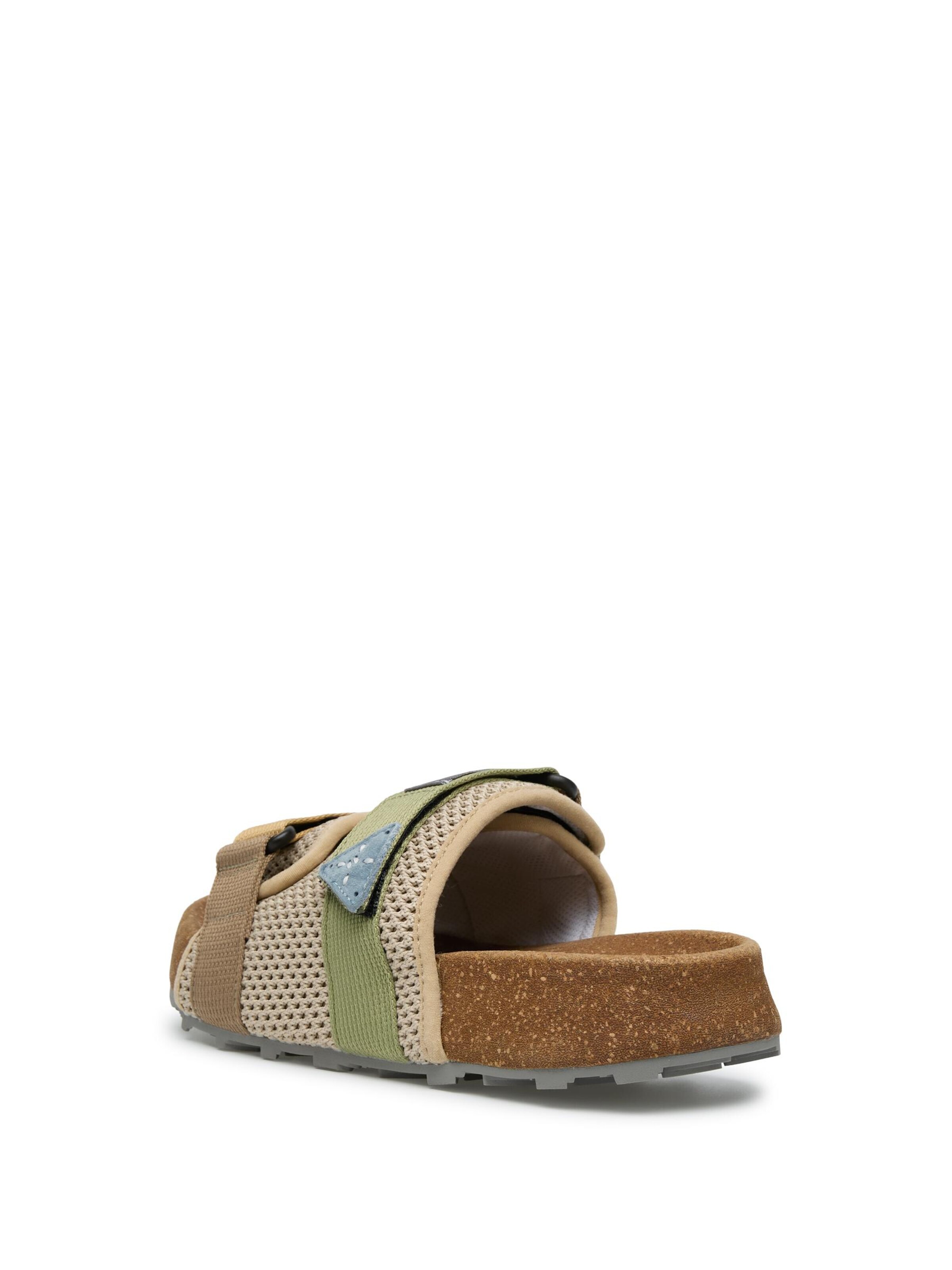 Pantoufle 'NIWA SLIPPER UNI' Flower Mountain en beige