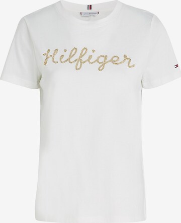 Tommy Hilfiger Curve Shirt in White: front