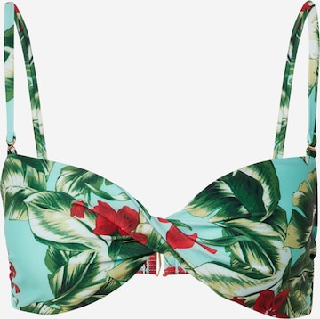 Superdry Bandeau Bikinioverdel i blå: forside