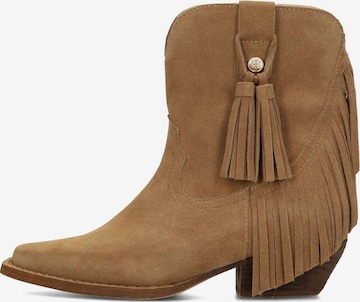 Bottes de cowboy 'BETH' Haboob en marron : devant
