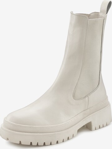 LASCANA Chelsea Boots in Beige: front