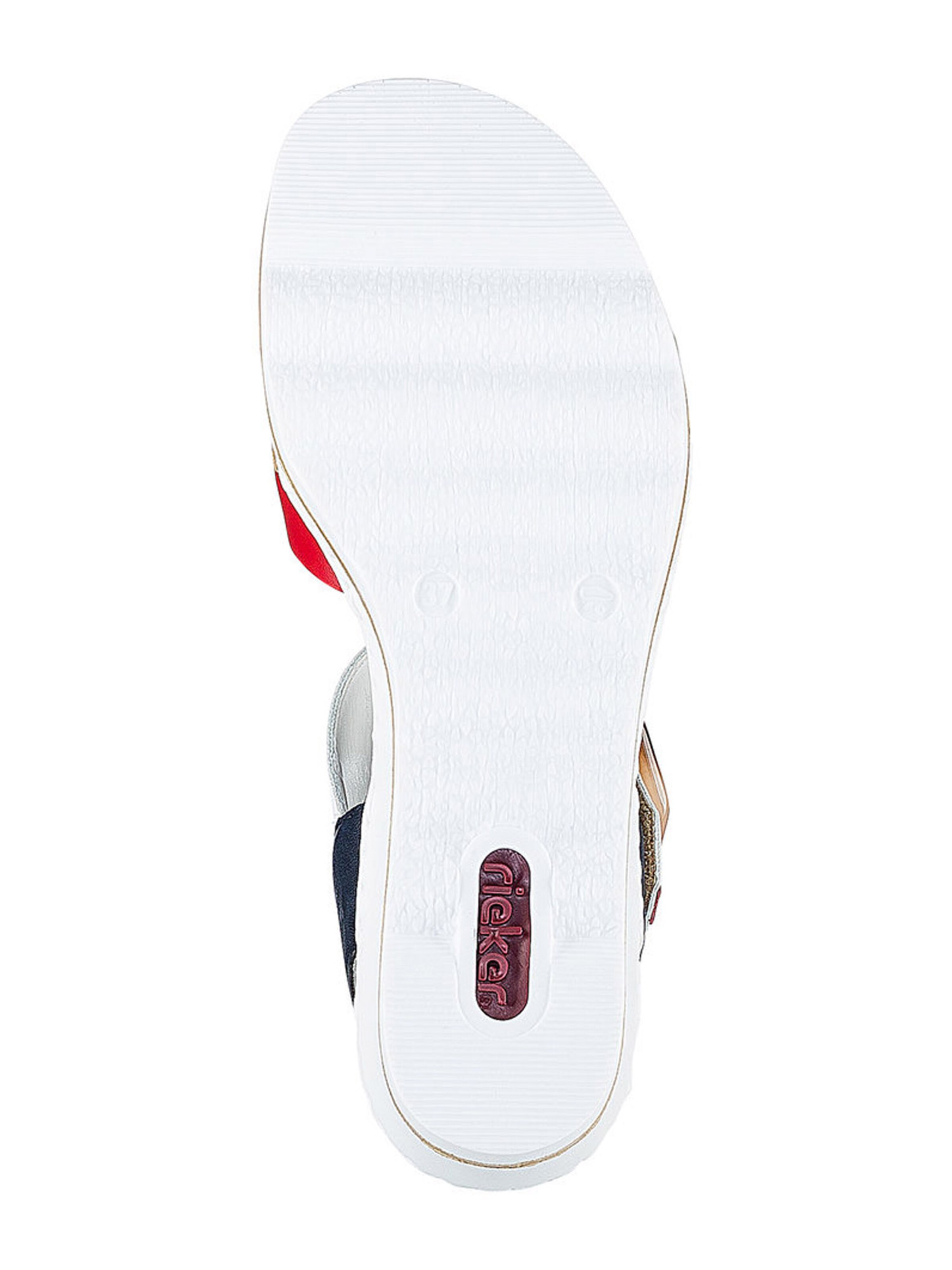 Sandales Rieker en rouge