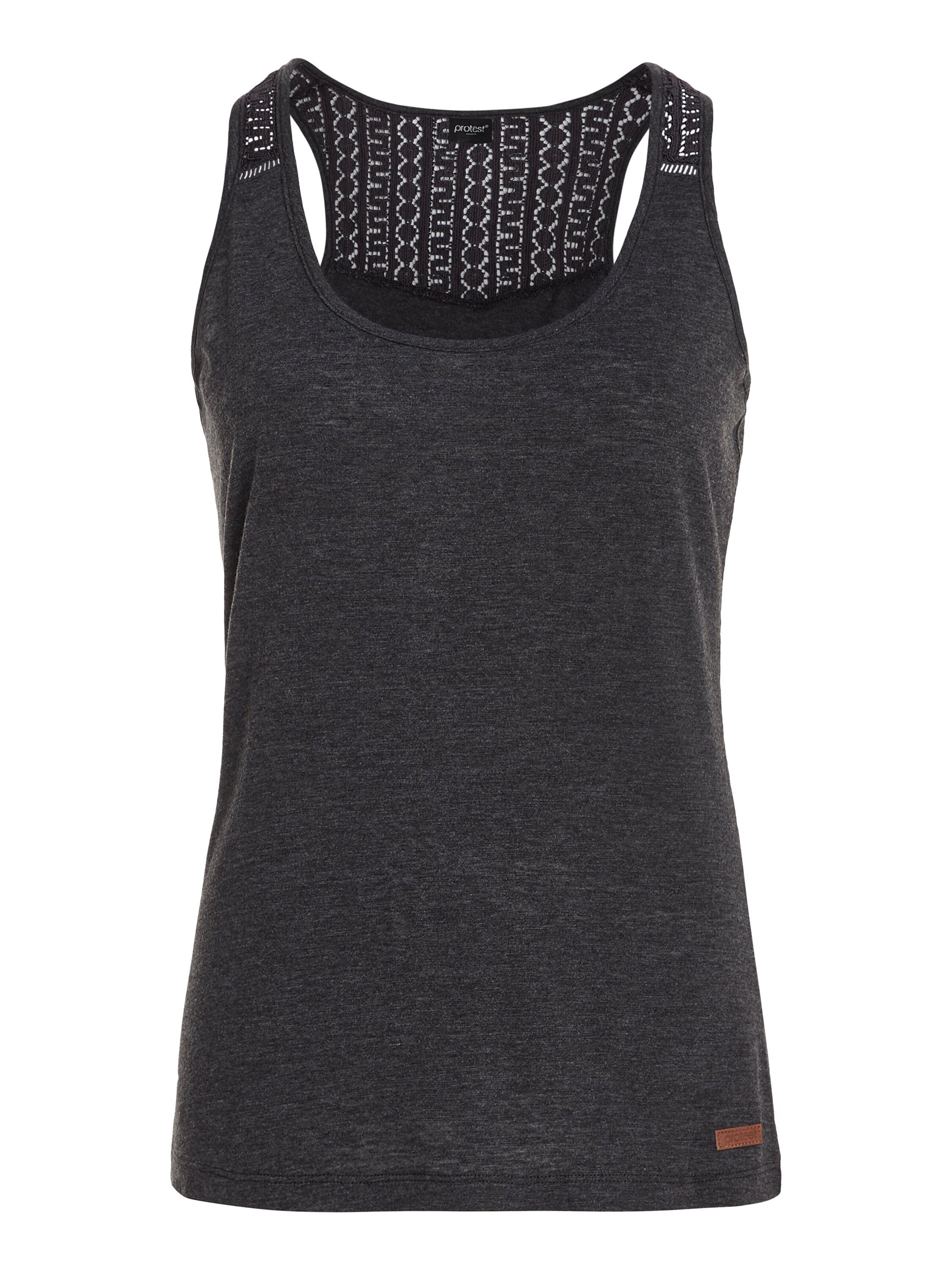 PROTEST Shirt 'PRTBECCLES' in Black: front