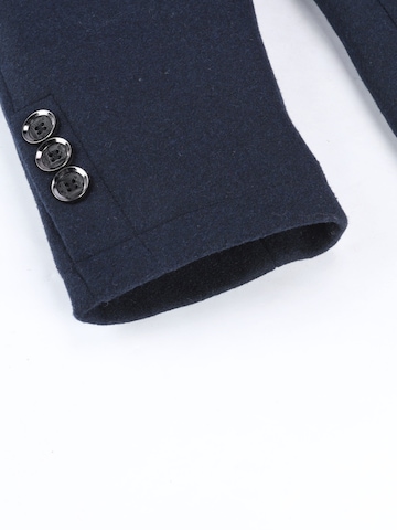 ALLTHEMEN Winterjas 'Winterkern' in Blauw