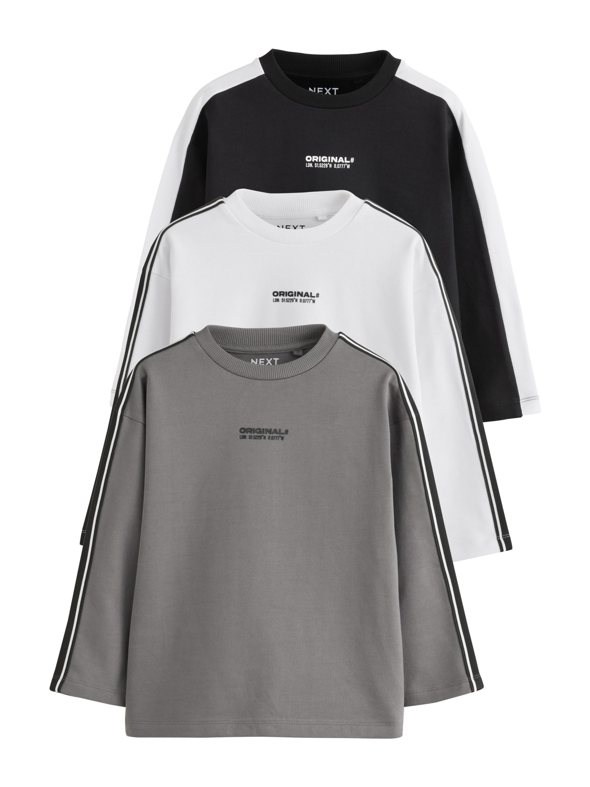 Next - Camiseta en gris: frente