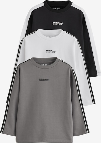 T-Shirt Next en gris : devant