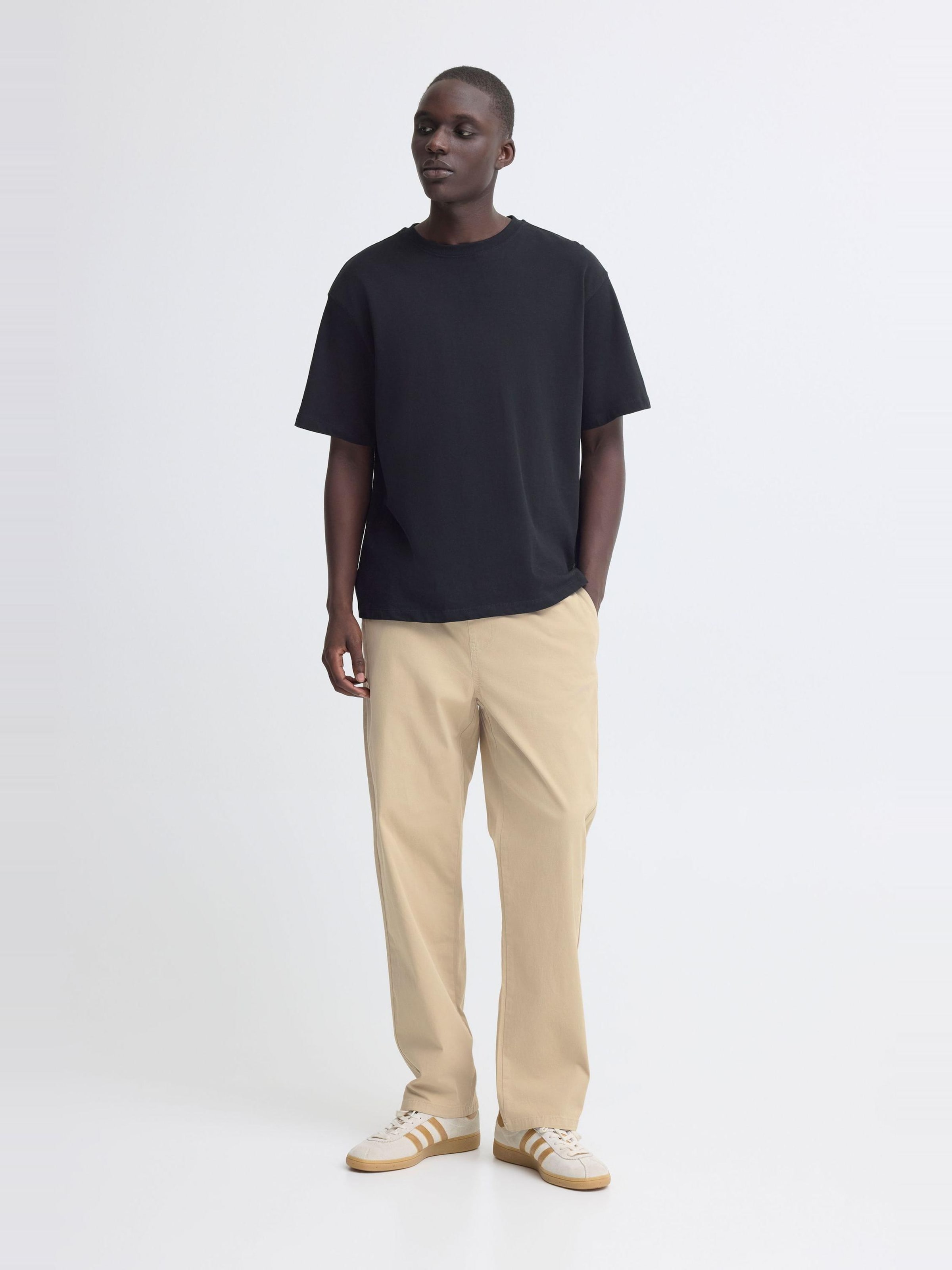 BLEND Loose fit Chino Pants 'BHMaxim' in Beige | ABOUT YOU