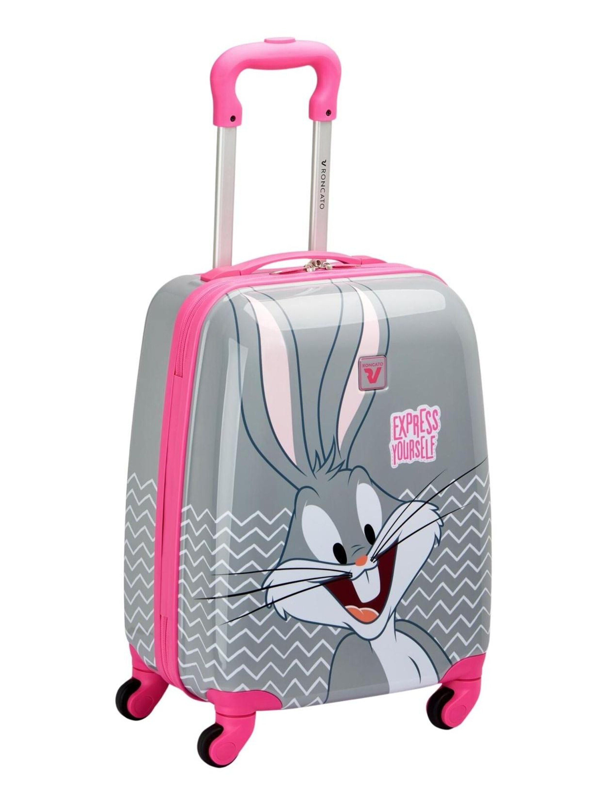 Roncato Trolley 'BABY LOONELY TUNES' in Grijs