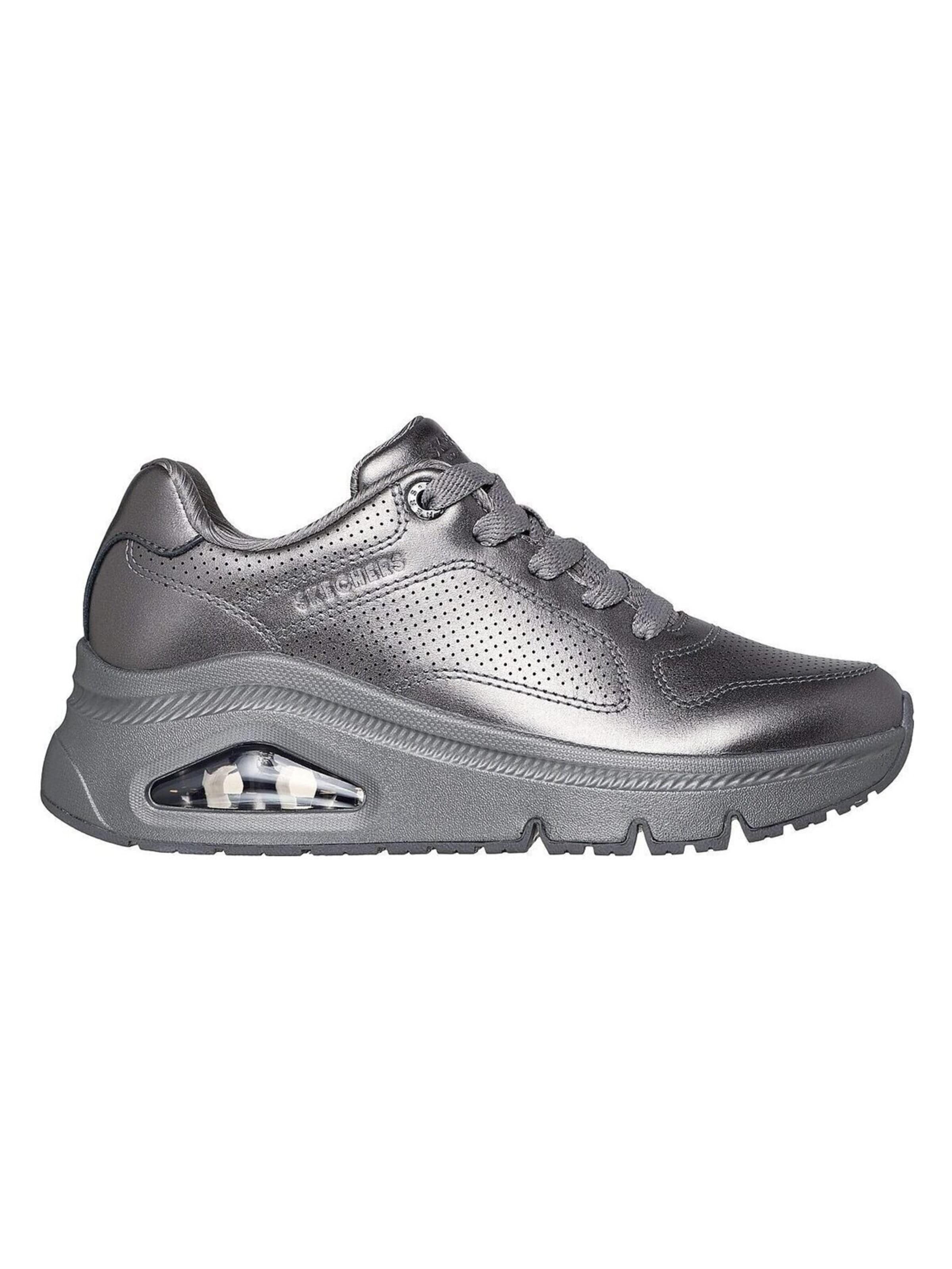 SKECHERS Platform trainers in Silver