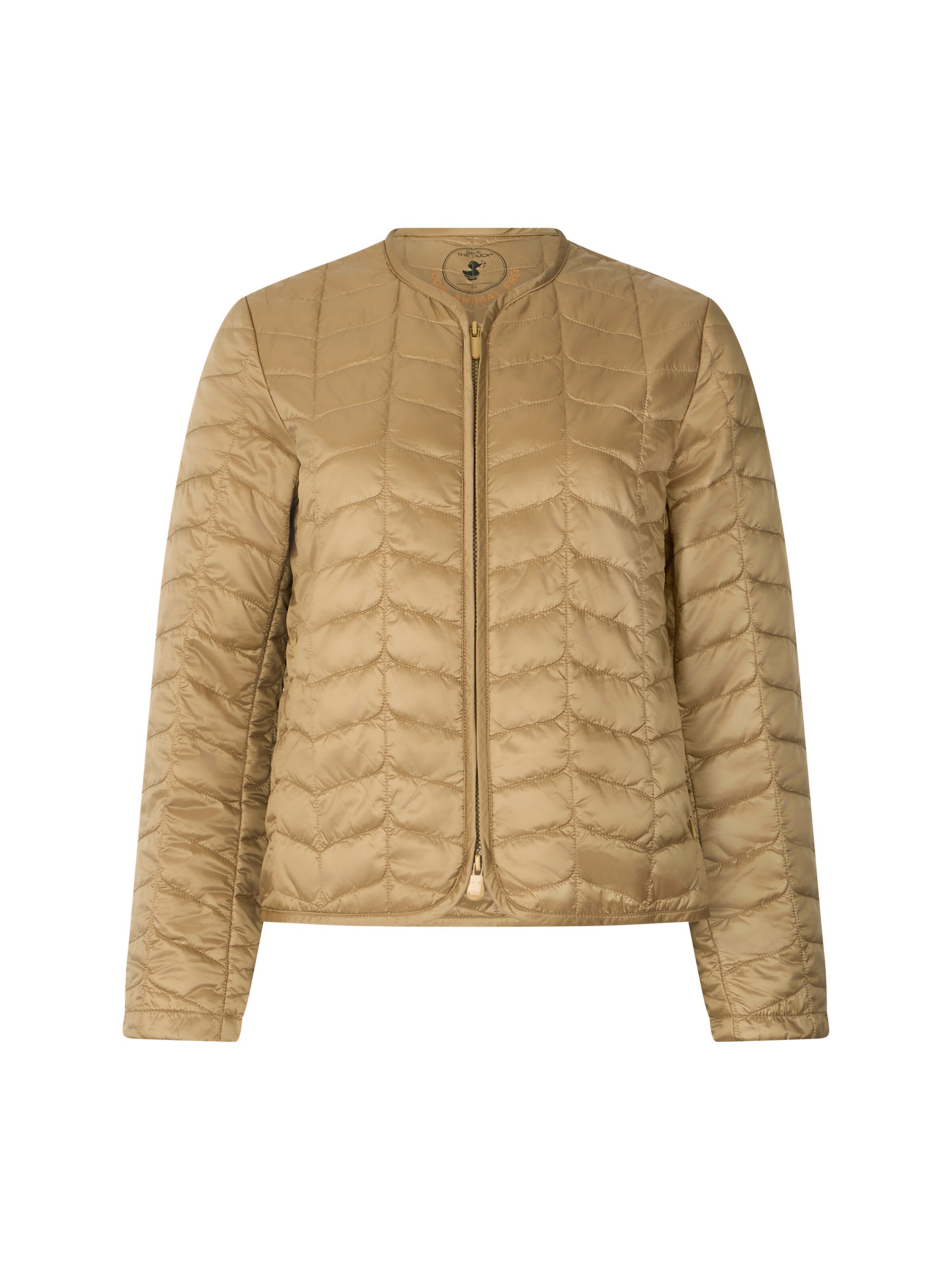 SAVE THE DUCK Between-season jacket 'Zina' in Beige: front