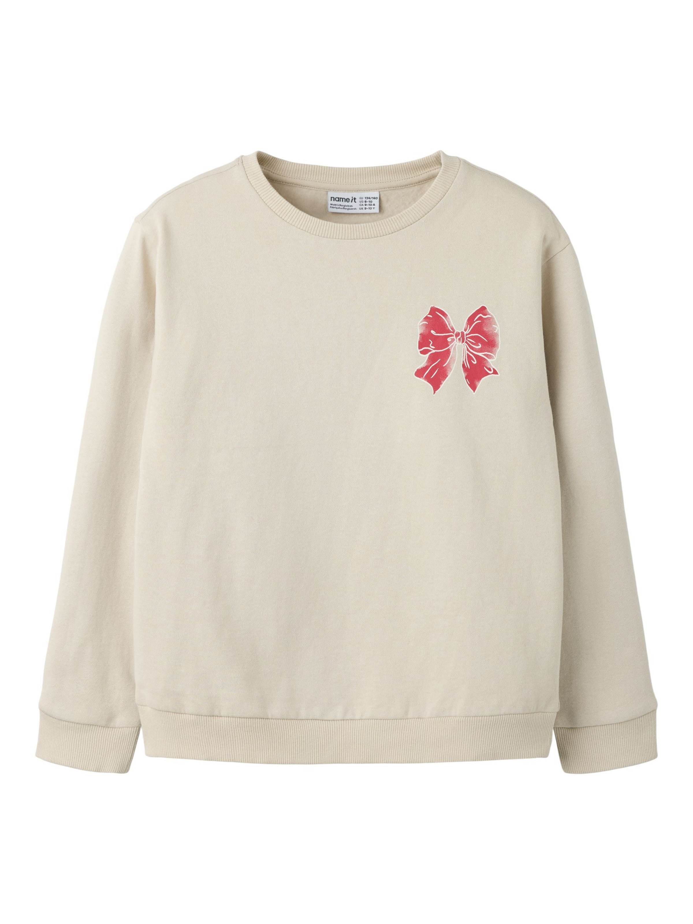 Felpa in 122-128 NAME IT di colore beige / rosa, Visualizzazione prodotti