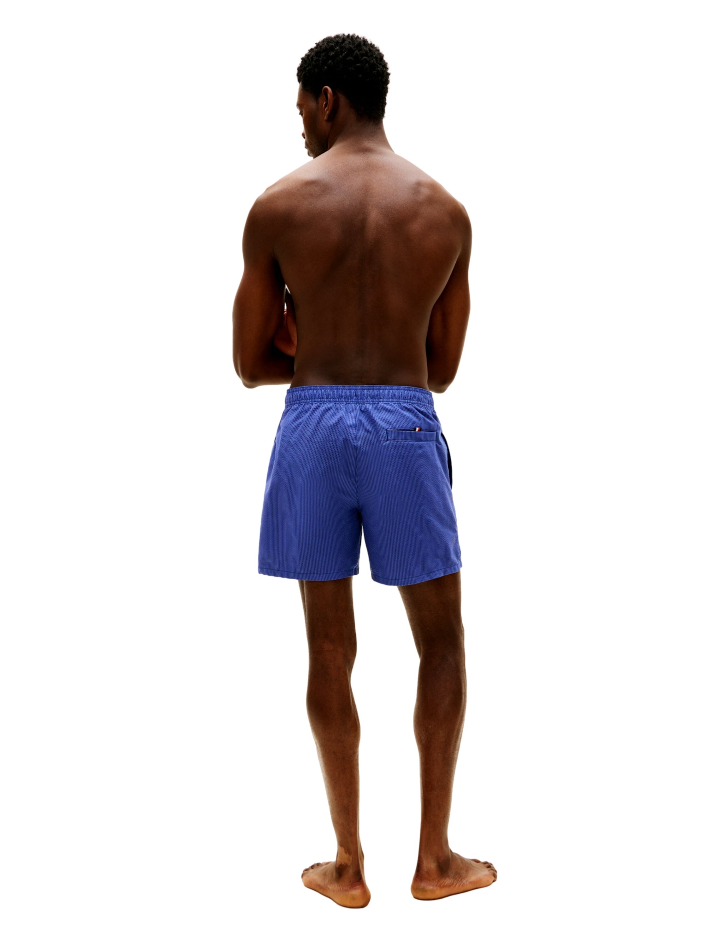 Tommy Hilfiger Underwear Kratke kopalne hlače 'Ithaca' | modra barva