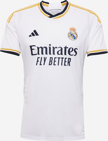 ADIDAS PERFORMANCE Tricot 'Real Madrid 23/24 Home' in Wit: voorkant