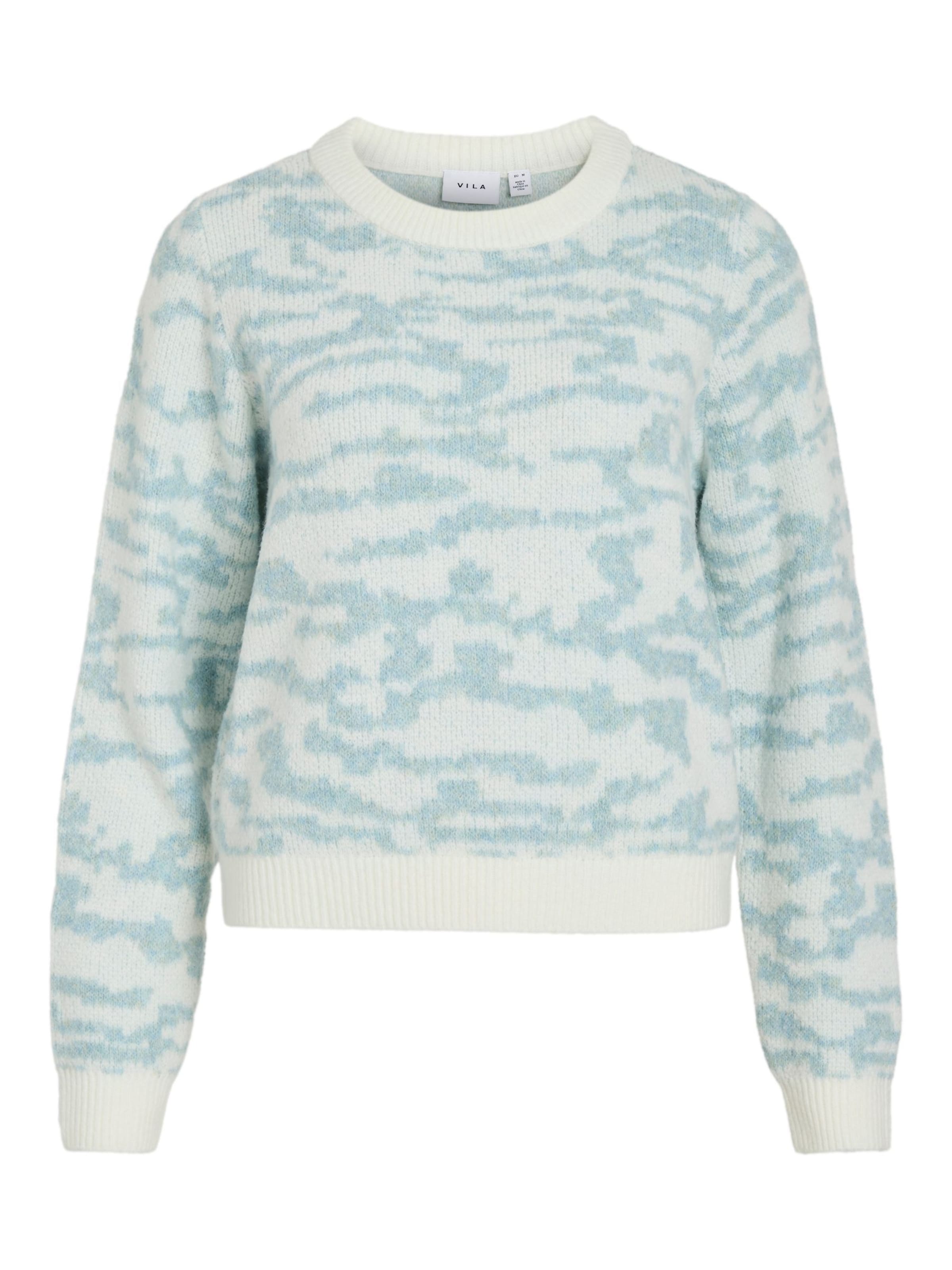 Pull-over 'VIOpera' VILA en blanc : devant