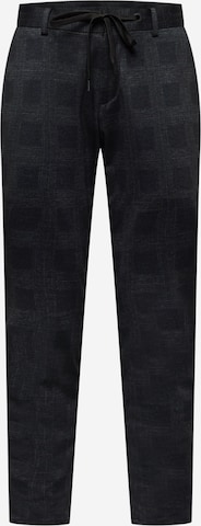 s.Oliver Slimfit Plissert bukse i grå: forside