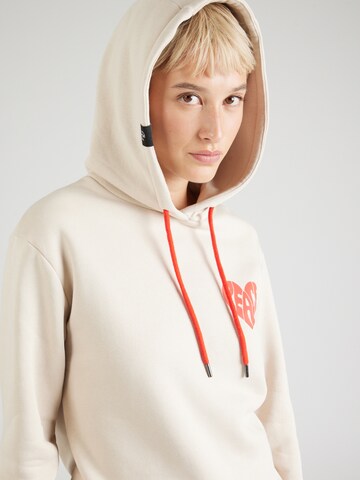 Key Largo Sweatshirt 'Peace' i grå