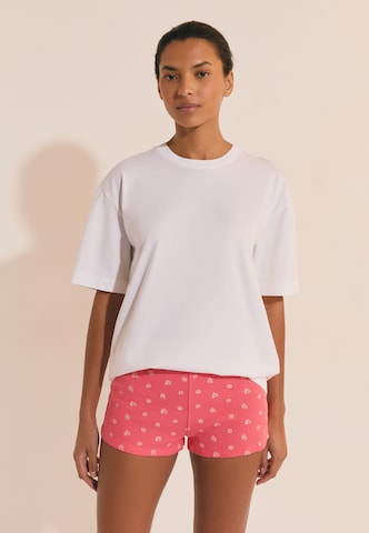 Camicia da notte 'Joanne' di ETAM in bianco: frontale