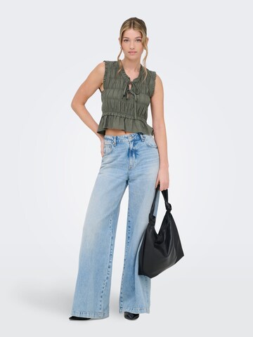 ONLY Bluse 'ONLGoa' i grøn