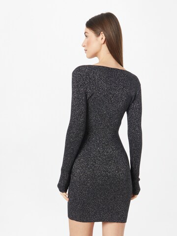 Abercrombie & Fitch Knitted dress in Black