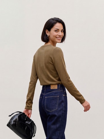VERO MODA Sweter 'VMKamile' w kolorze zielony