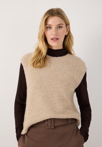 MORE & MORE Pullunder in Beige: Vorderseite