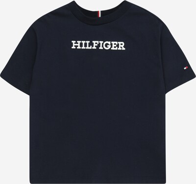 TOMMY HILFIGER T-Krekls, krāsa - jūraszils / balts, Preces skats