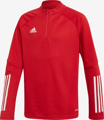 Maglia funzionale di ADIDAS PERFORMANCE in rosso: frontale