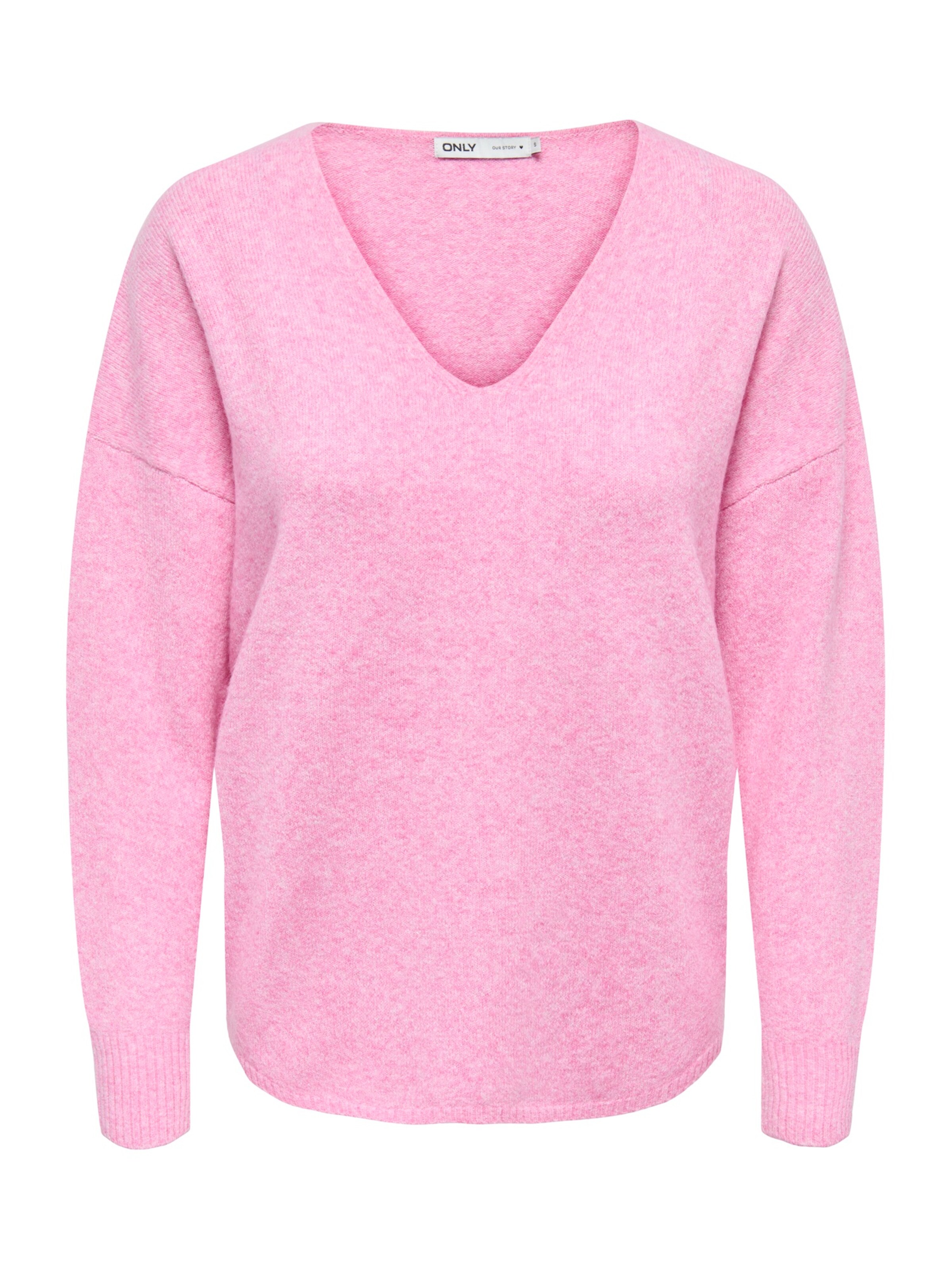 ONLY Pullover 'ONLRICA' in Pink: Vorderseite