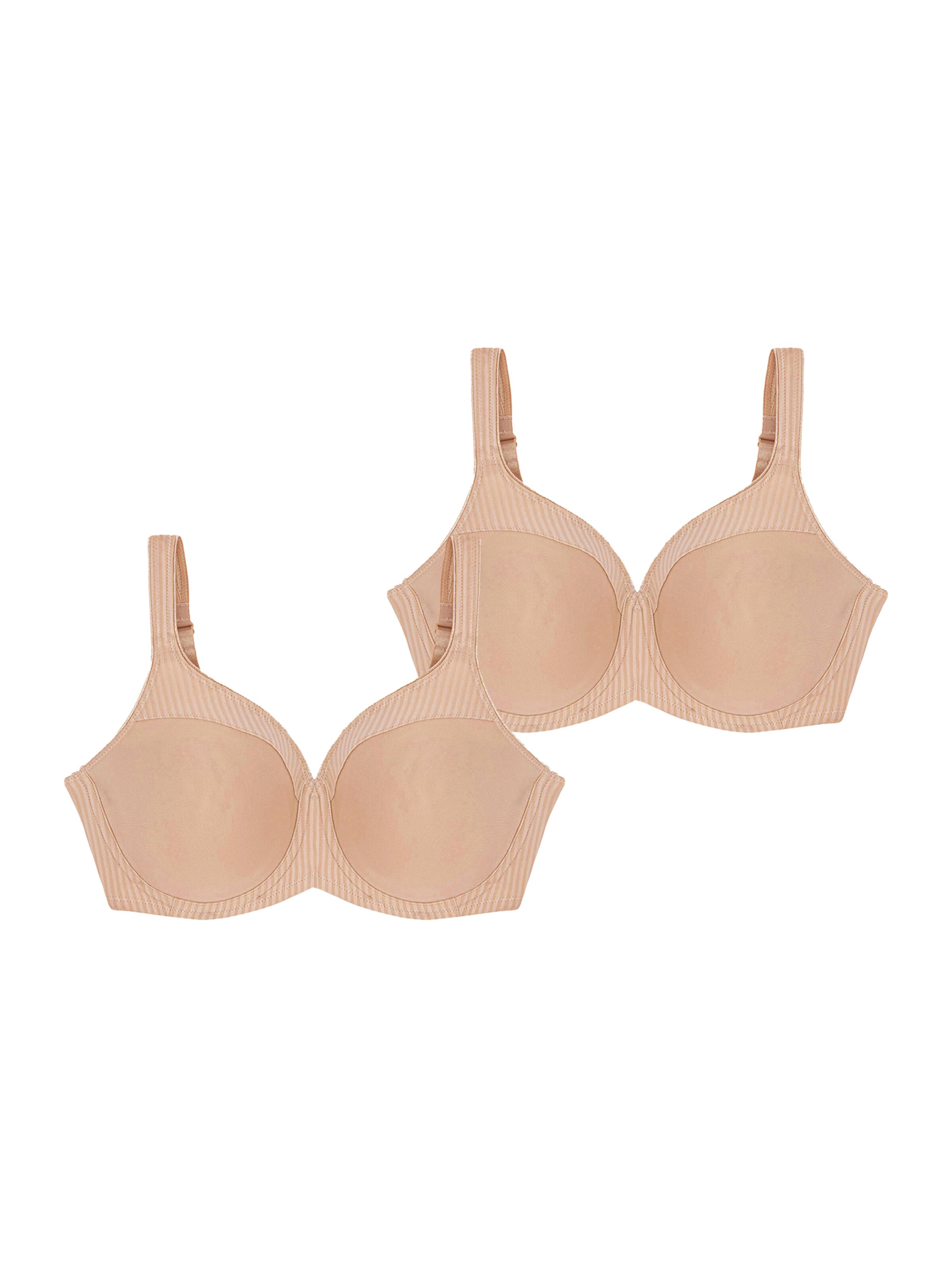 TRIUMPH Bügel-BH ' Modern Soft+Cotton ' in Beige: Vorderseite