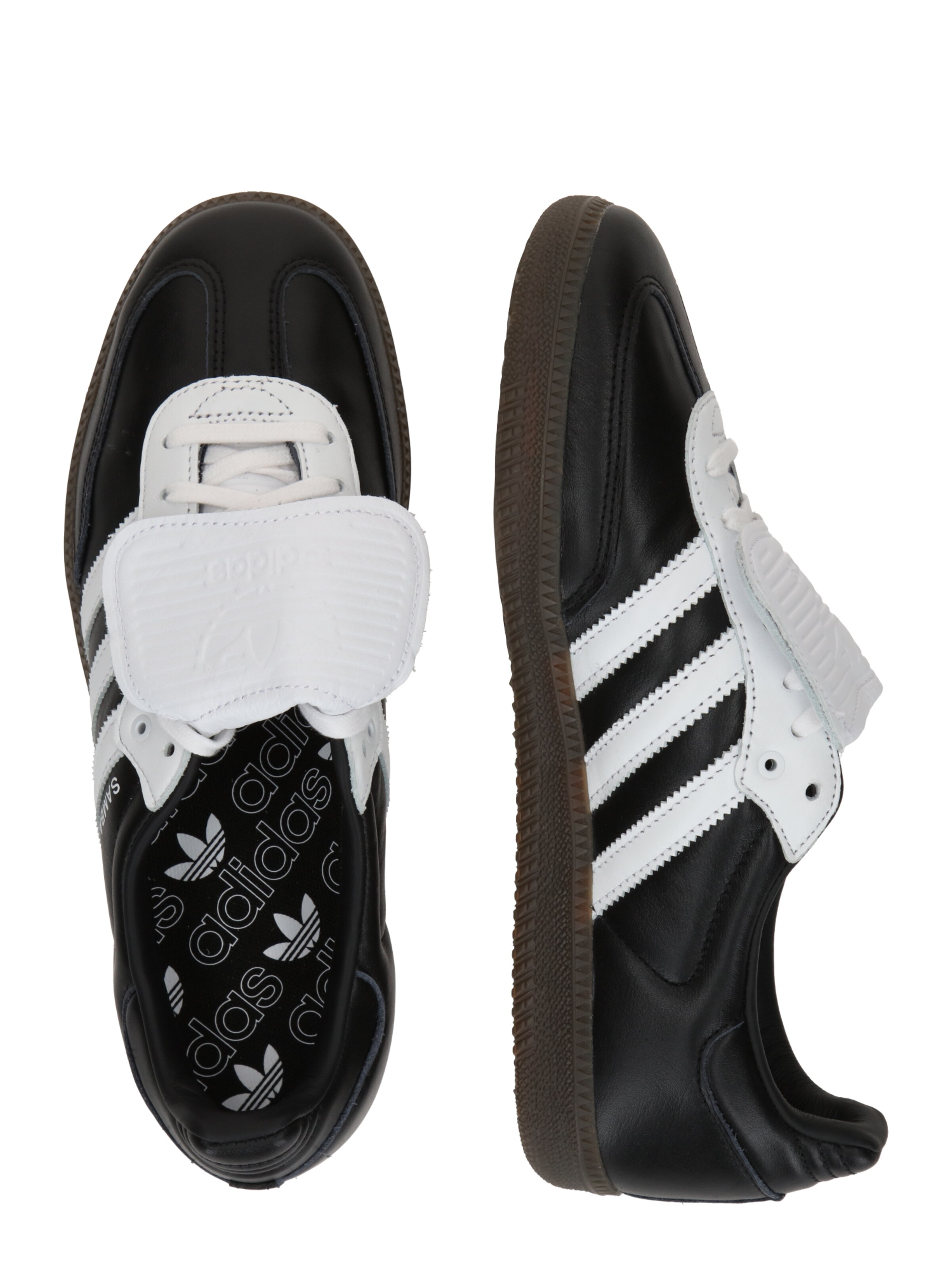 ADIDAS ORIGINALS Rövid szárú sportcipők 'Samba' - fekete