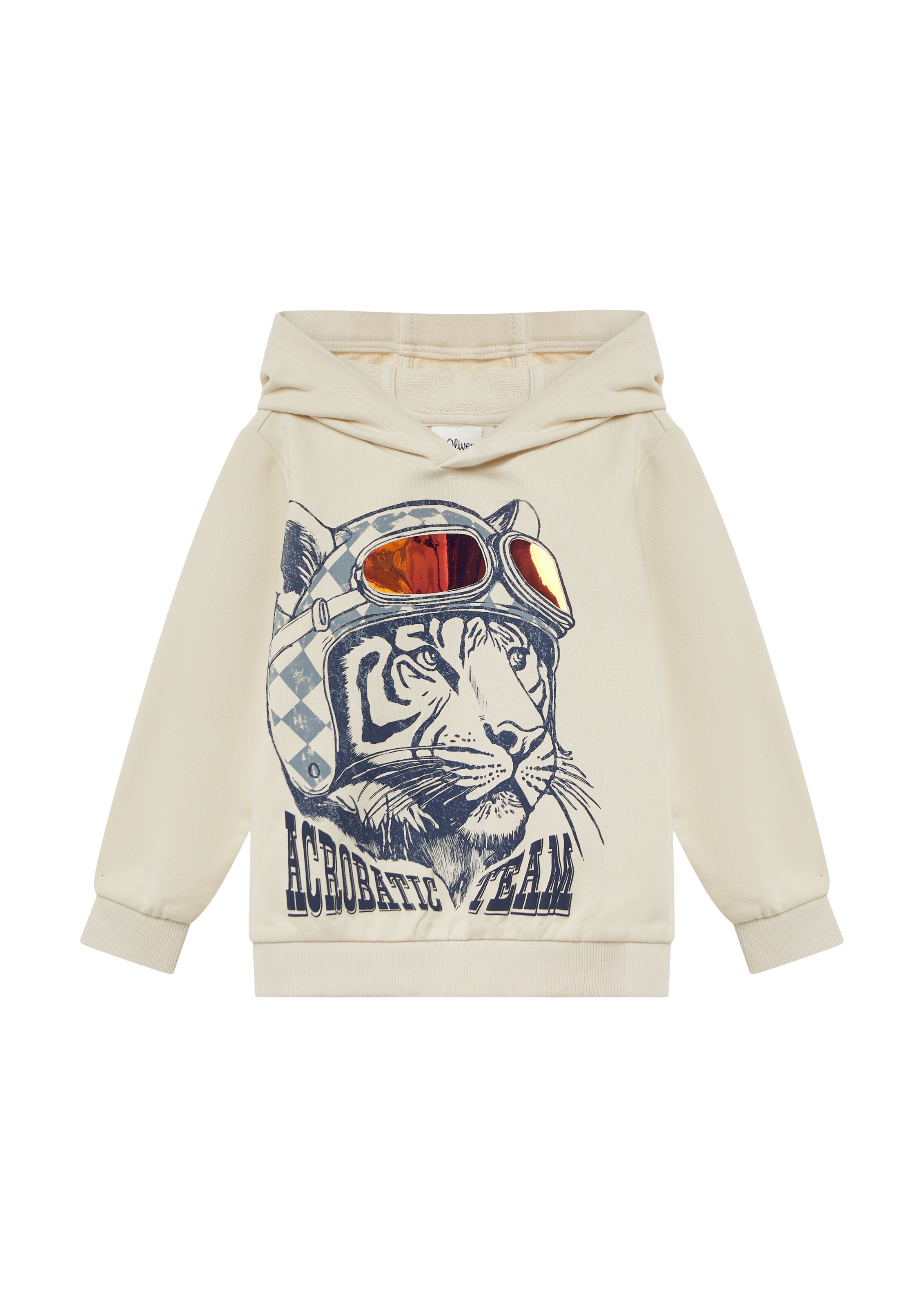 Sweat s.Oliver en beige : devant