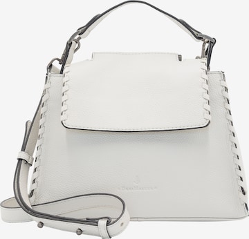 DreiMaster Maritim Handbag in White: front