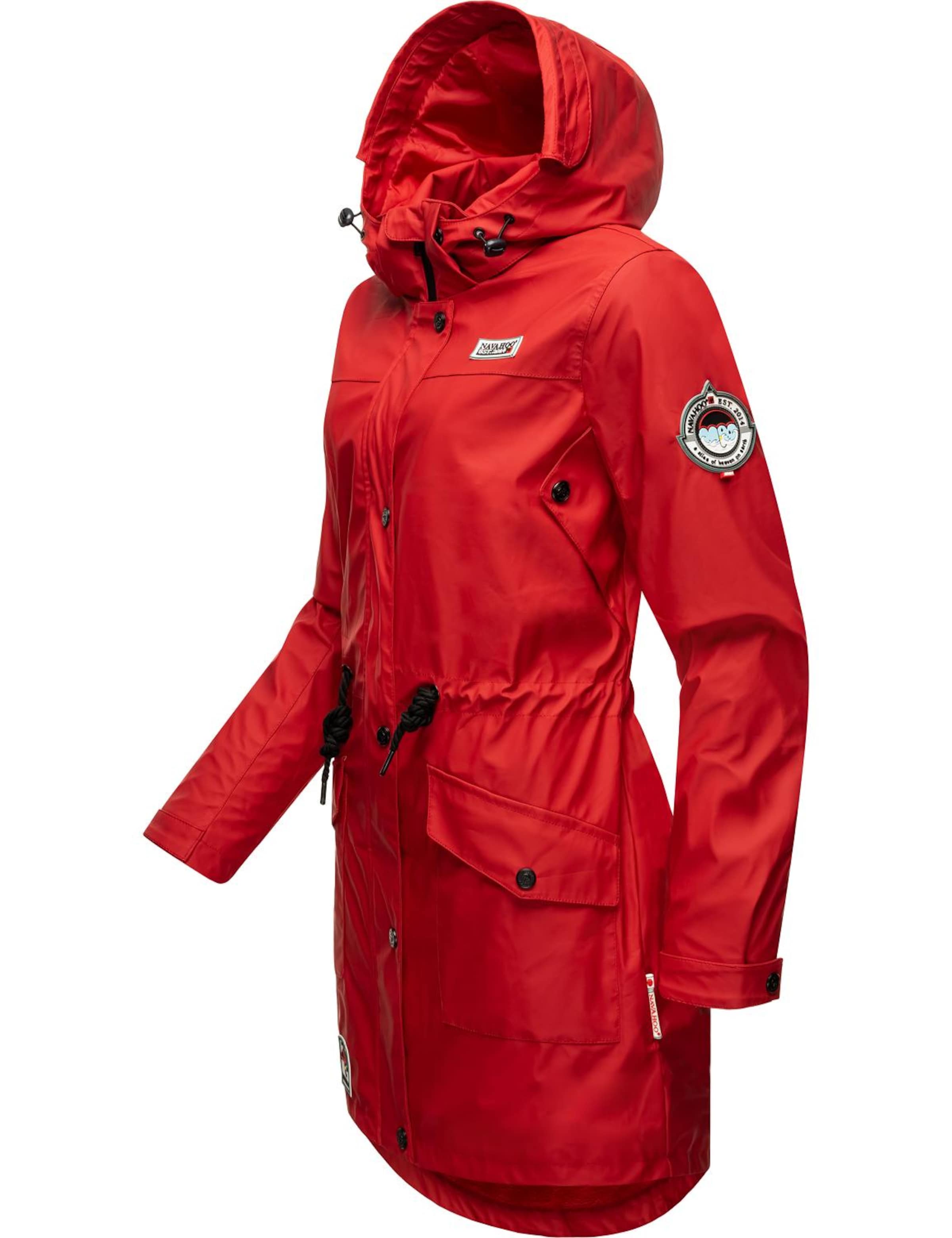 NAVAHOOPrijelazni kaput 'Deike' - crvena boja