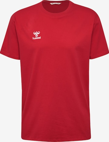 Hummel Performance Shirt 'GO 2.0' in Red: front