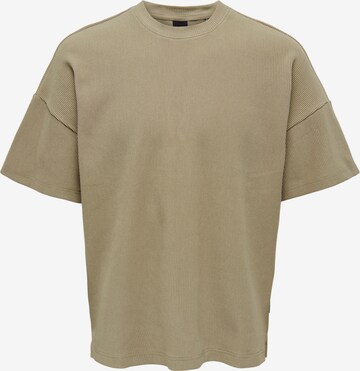 T-Shirt 'BERKELEY ' Only & Sons en gris : devant