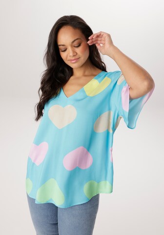 Aniston Shirt 'PLUS FM' in Mischfarben: Vorderseite