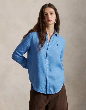 Chemisier 'CLASSIC' Polo Ralph Lauren en bleu : devant