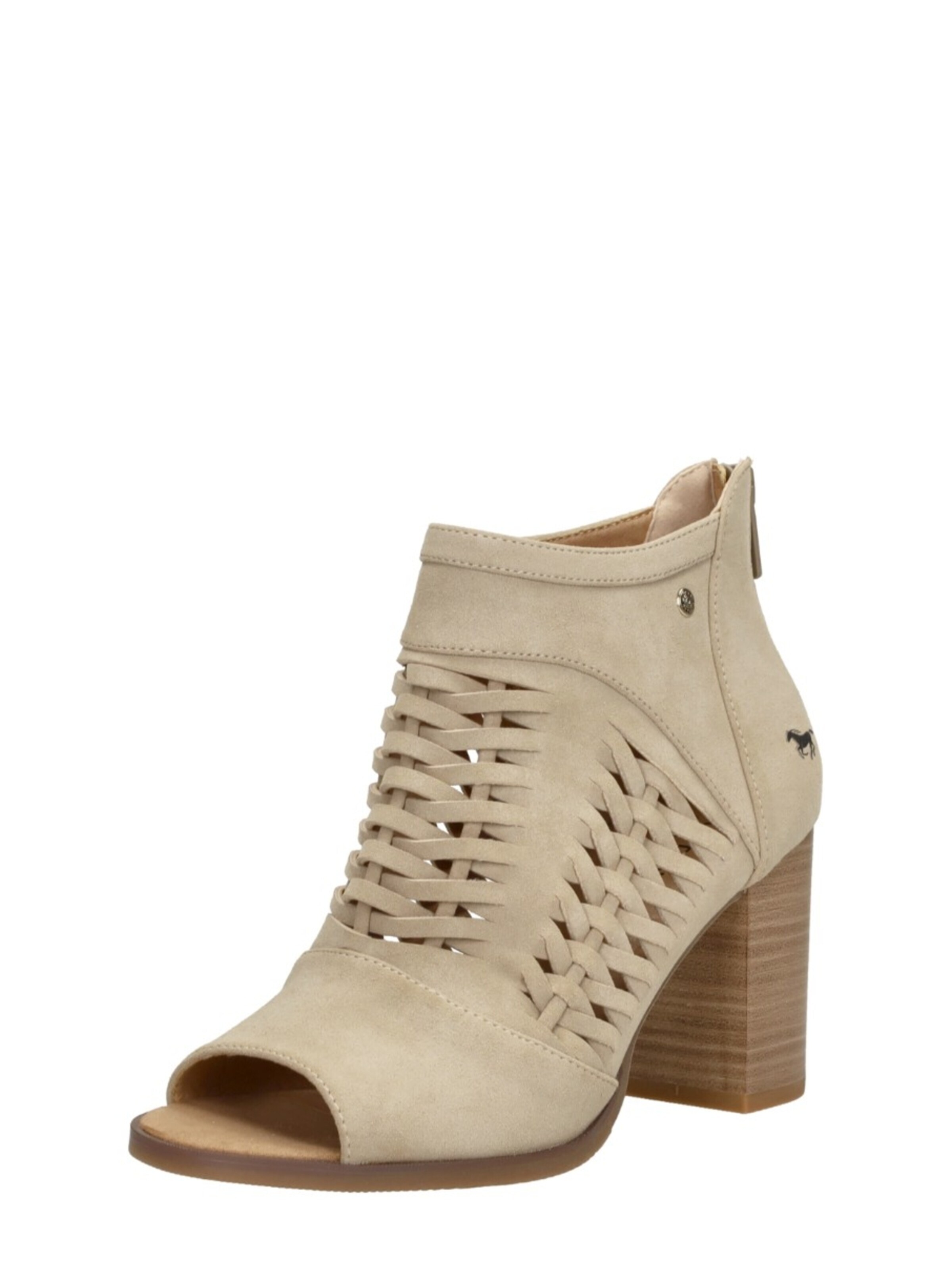 MUSTANG Sandaal 'Sandalen Hak' in Beige