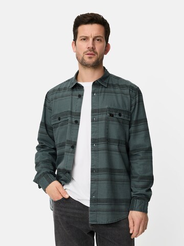 CAMEL ACTIVE Regular fit Button Up Shirt in Blue: front