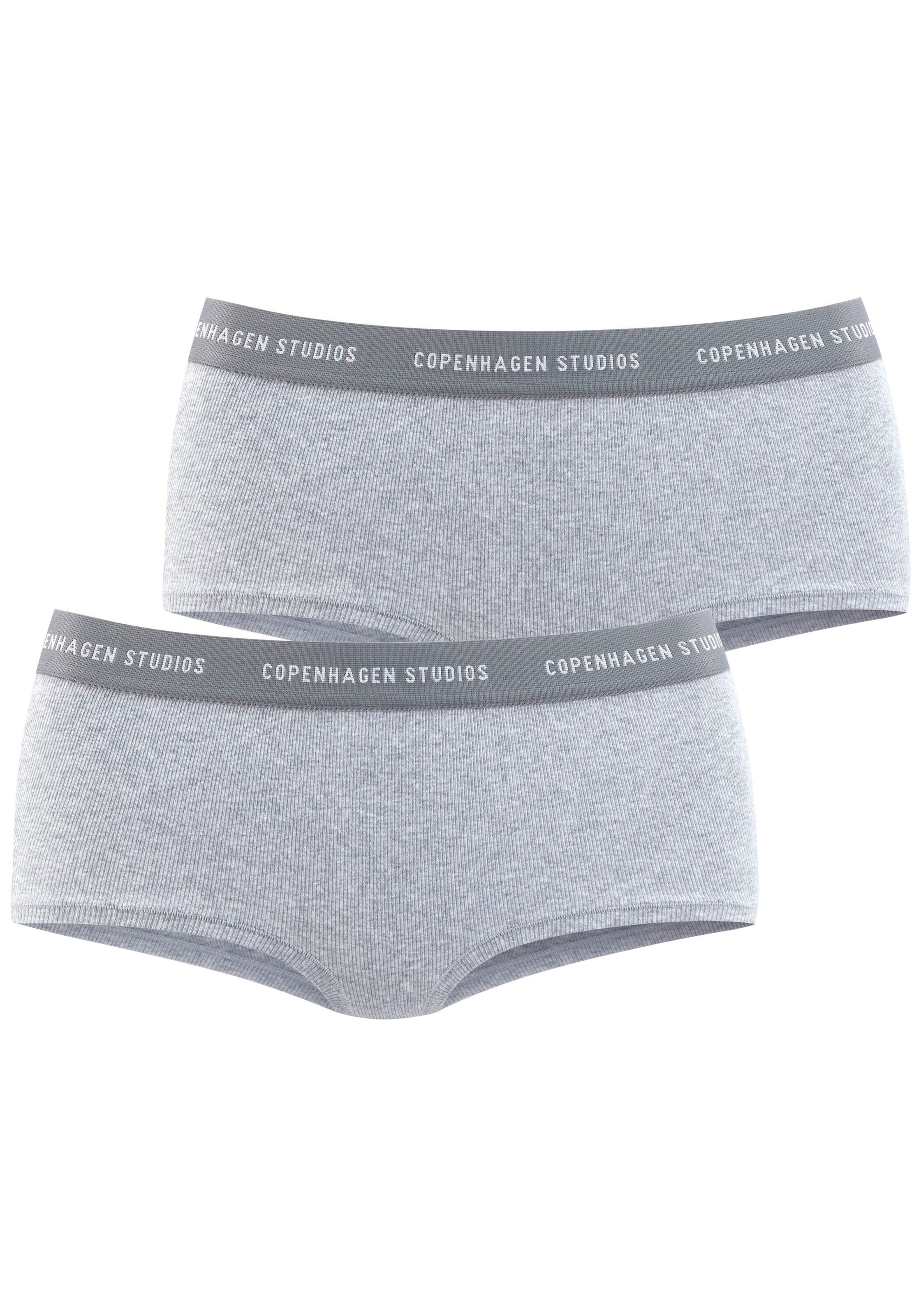 Copenhagen Studios Naiste bokserid, värv hall: eest vaates