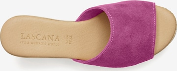 LASCANA Pantolette in Pink