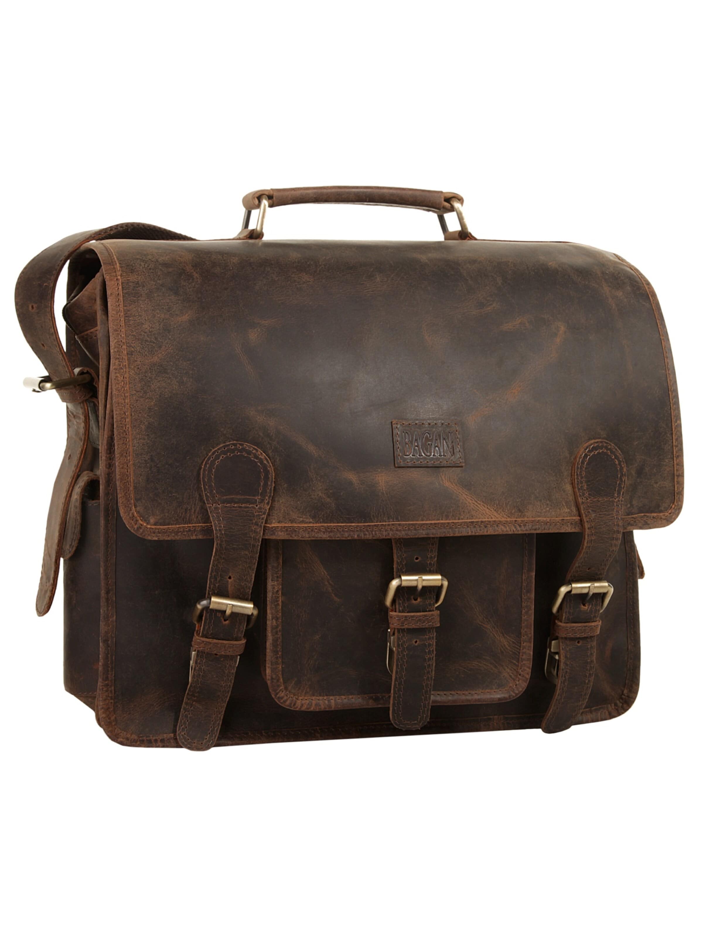 Bagan Briefcase in Brown