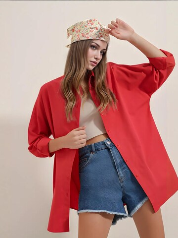 Bigdart Blouse in Rood