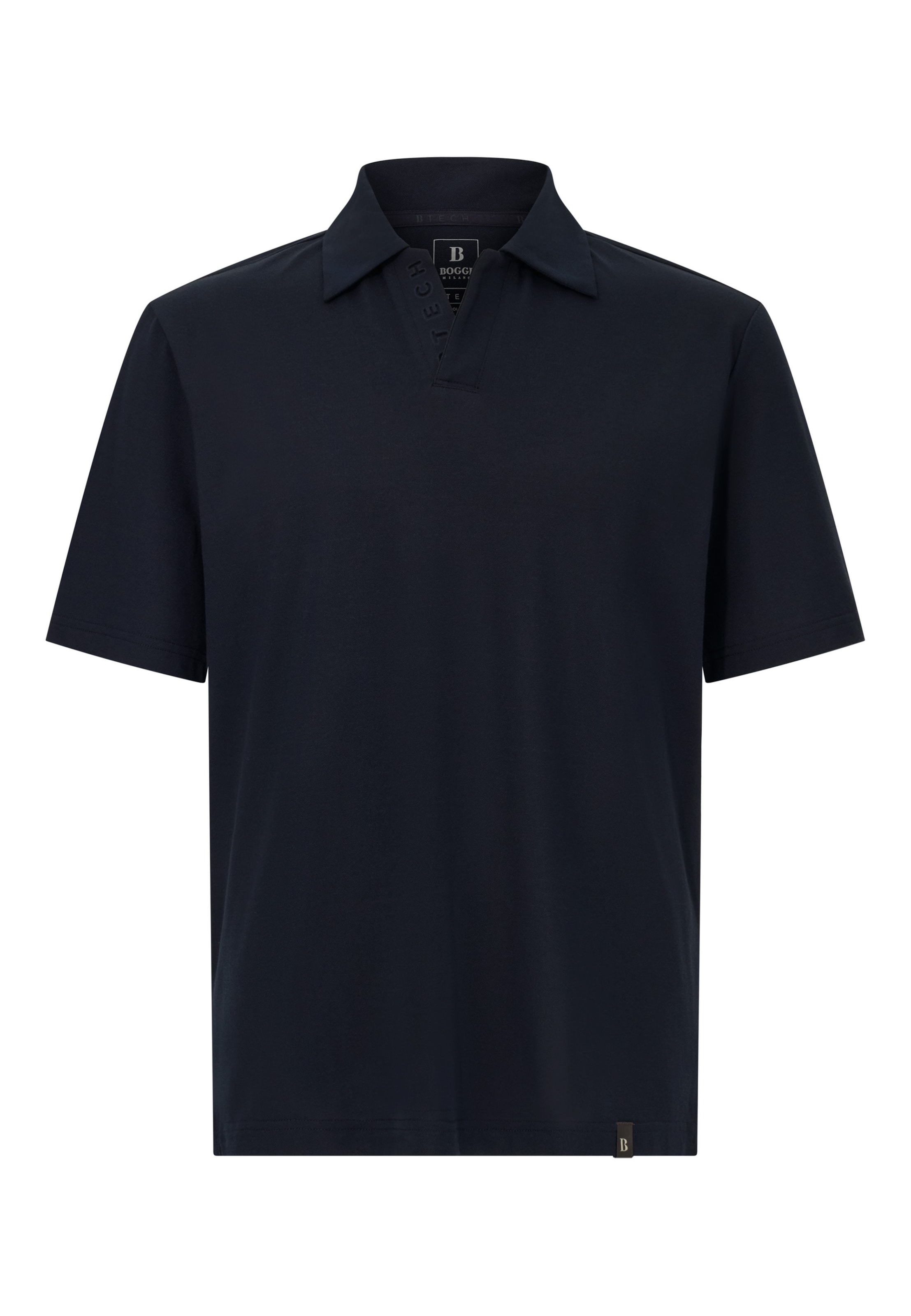 T-Shirt 'B Tech' Boggi Milano en noir : devant