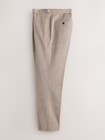 Next Slim fit Pleat-Front Pants in Grey