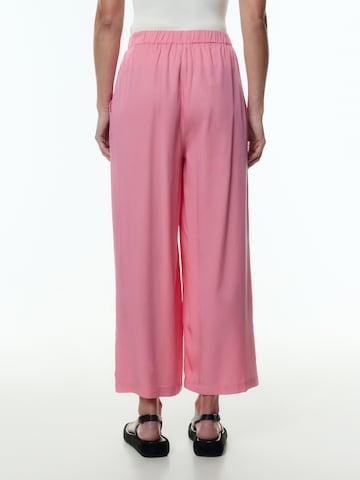 EDITED Wide leg Byxa 'Nona' i rosa