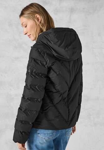 CECIL Gefütterte Jacke in Schwarz