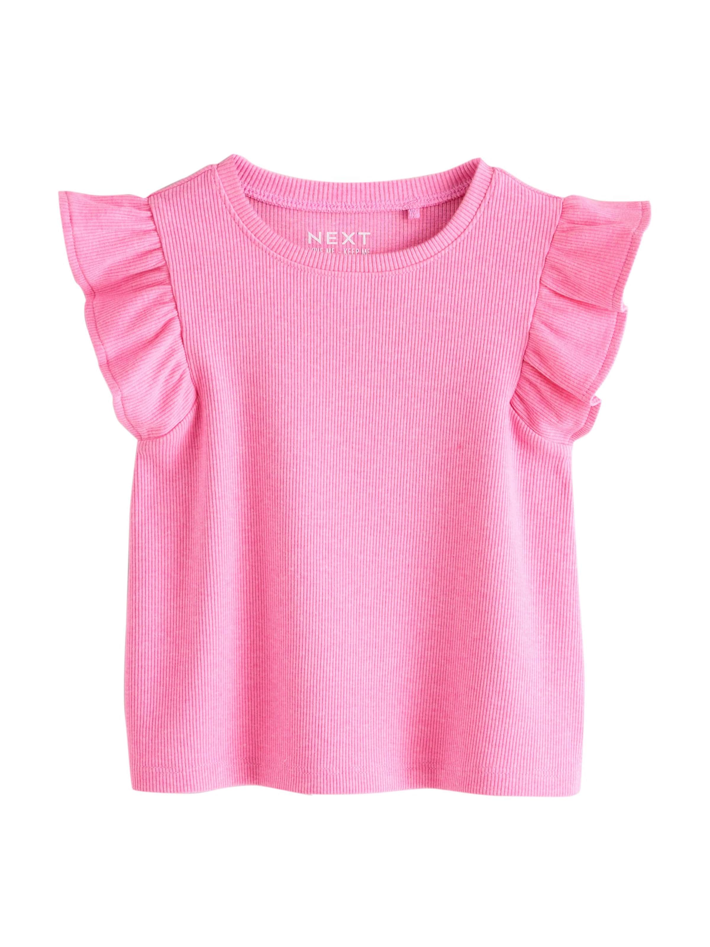 Next Shirt in Roze: voorkant